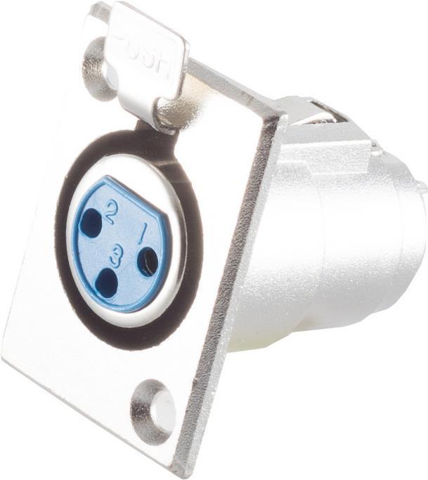 Shiverpeaks S/CONN maximum connectivity XLR-Kupplung Flanscheinbau