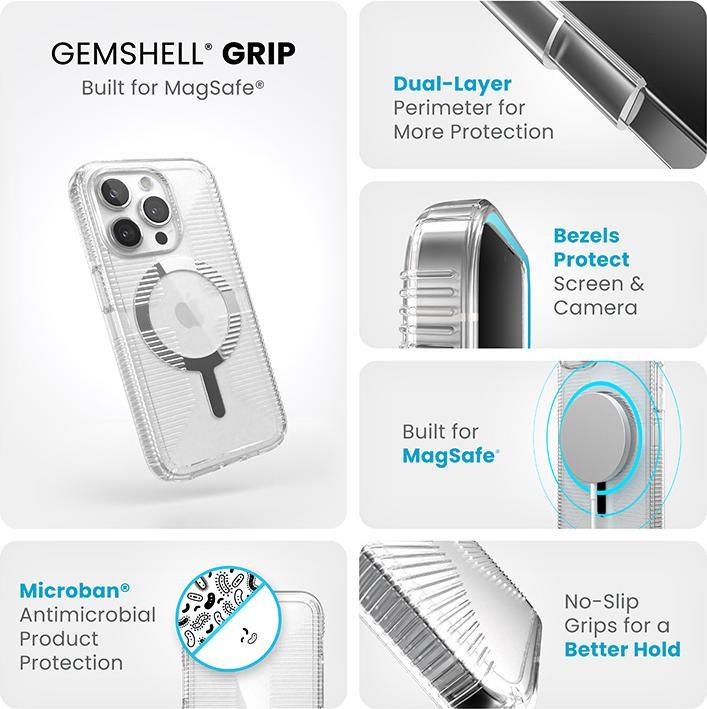 Immagine prodotto speck Custodia protettiva trasparente per iPhone 15 Pro (Apple iPhone 15 Pro)