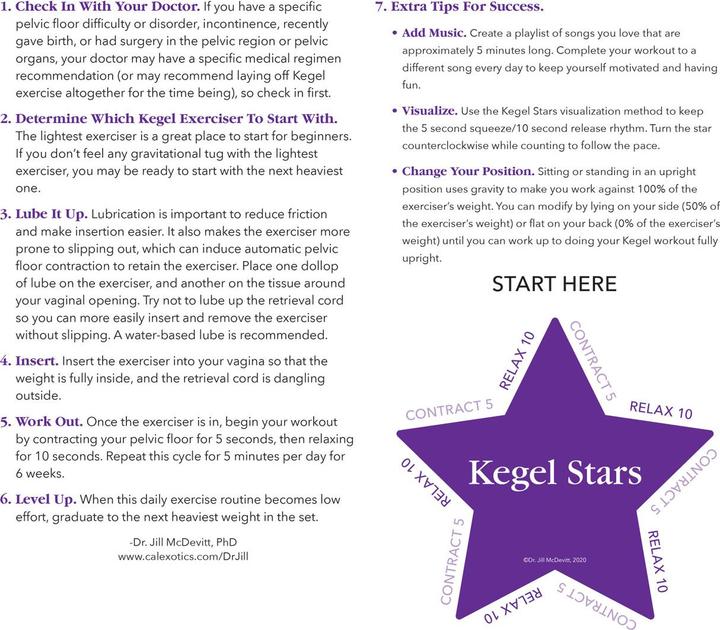 Produktbild CalExotics Kegel Training 3-Piece Set