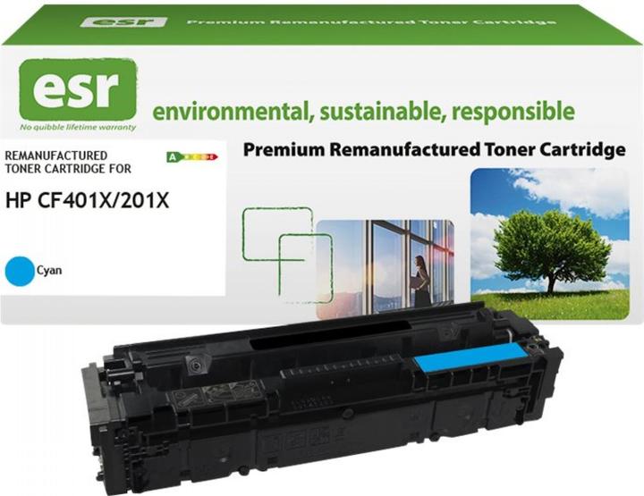 Produktbild ESR Tonercartridge compatible with CF401X High Capacity remanufactered (C)