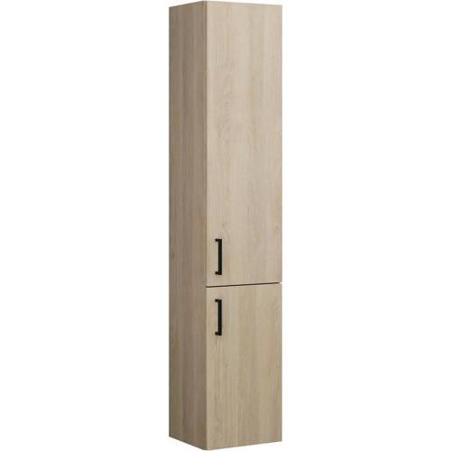 burgbad, Badezimmerschrank, Eqio Hochschrank mit 2 Türen und 1 Innenschublade, Türanschlag rechts, 1760 x 350 mm