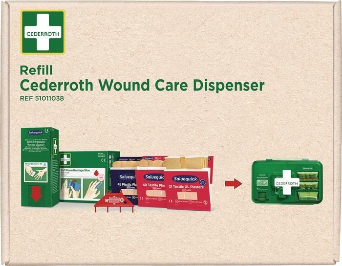 Produktbild Cederroth Nachfüllpaket für Wundpflege-Dispenser (Erste Hilfe Set Zubehör)