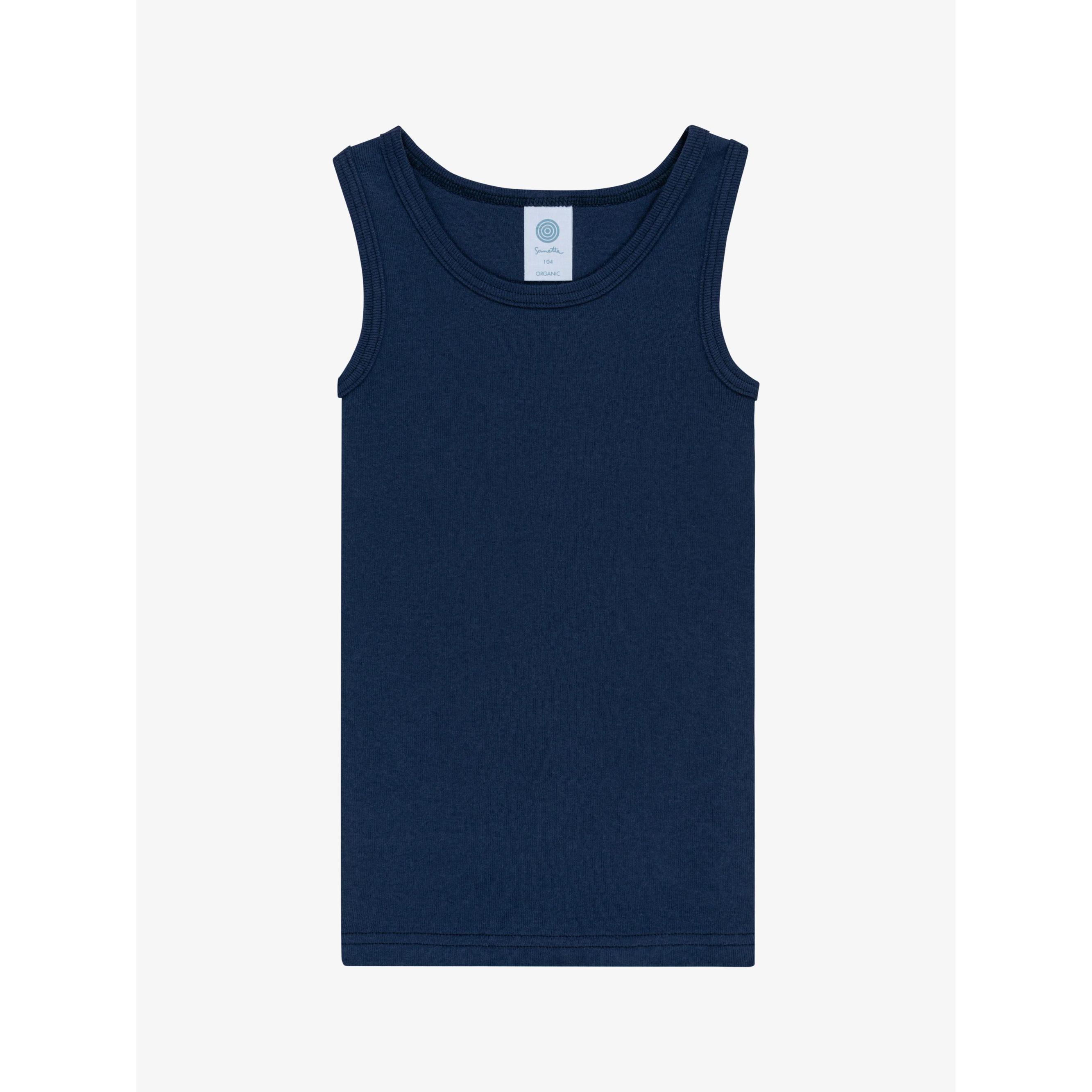 Sanetta, Jungen, Shirt, Tanktop, Blau, (140)