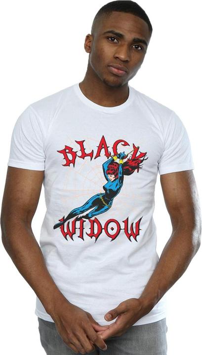 Actual product image Mens Black Widow Web T-Shirt (3XL)