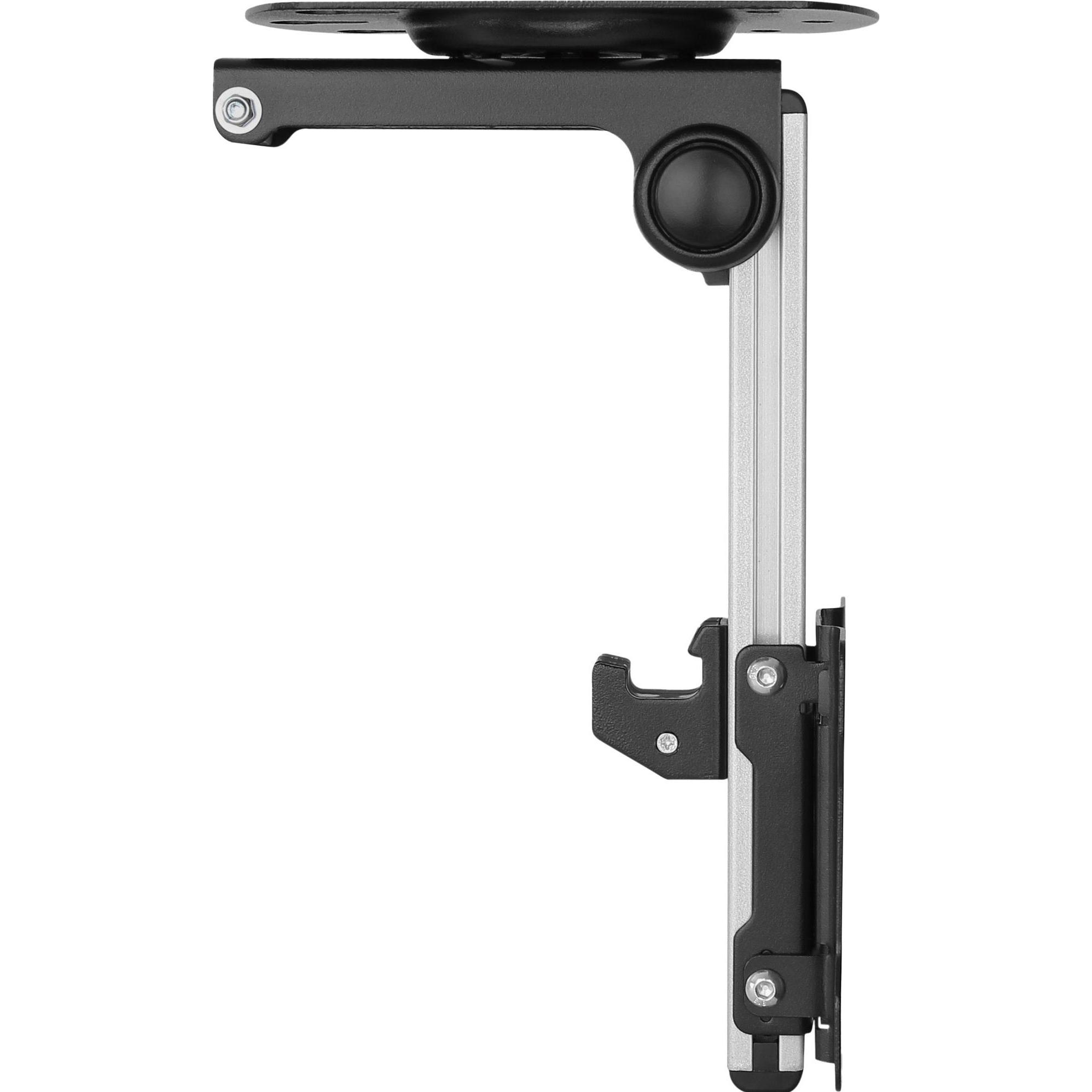 InLine 23163A 20 kg (Soffitto, 27.01", 20 kg), Supporto per monitor, Nero, Argento