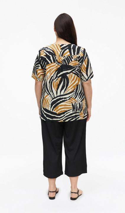 Immagine prodotto s.Oliver Strukturierte Viskosemix-Bluse mit All-over-Print (48)