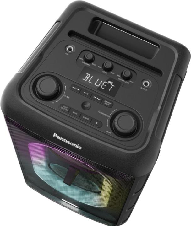 Actual product image Panasonic SC-BMAX10E-K (15 h, Electrical connection, Rechargeable battery operated)