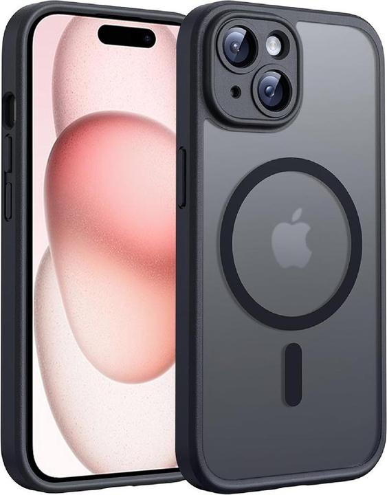 Produktbild Techsuit - PureFrost MagSafe - iPhone 15 - Frosted Black (Apple iPhone 15)