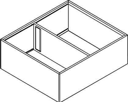 Actual product image Blum Frame for LEGRABOX AMBIA-LINE 242 for front drawer