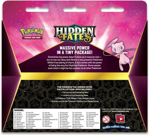 Actual product image Pokémon Hidden Fates (English, Box Set & Collection)