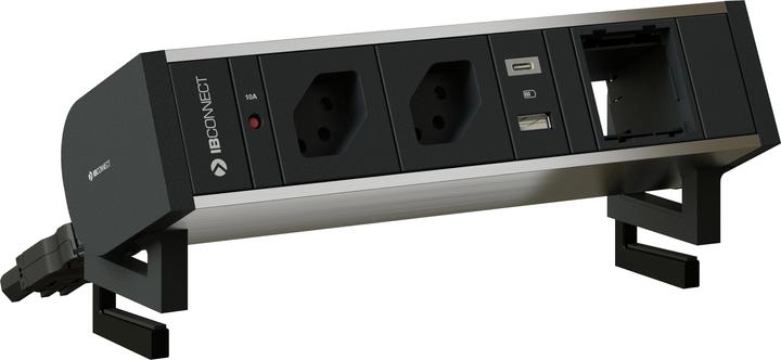 Components anthracite RAL7016, Profile colourless anodised C27