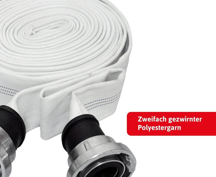 Actual product image T.I.P. Hose with Storz coupling C Storz coupling