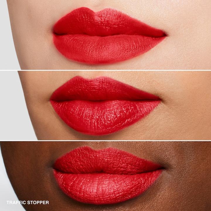 Actual product image Bobbi Brown Luxe Matte Lipstick Traffic Stop.