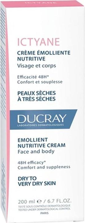 Produktbild Ducray ICTYANE emollient nutritive cream 200 ml (Körpercreme, 200 ml)