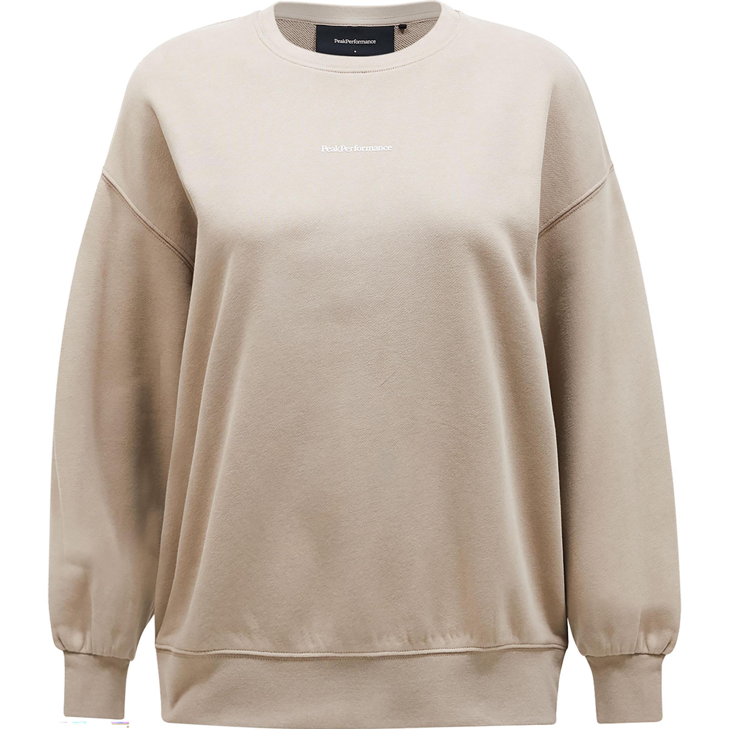 Peak Performance, Damen, Pullover, Women's Original Terry Crew, Beige, (S)