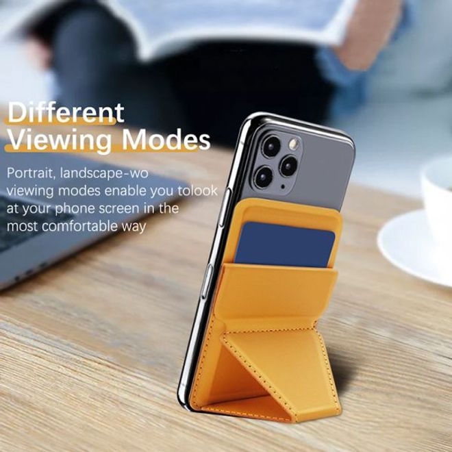 Actual product image MU Classic MagSafe Wallet & Stand (Apple iPhone 12 mini, Apple iPhone 12 Pro, Apple iPhone 12, Apple iPhone 12 Pro Max, Apple iPhone 13, Apple iPhone 13 mini, Apple iPhone 13 Pro, Apple iPhone 13 Pro Max, Apple iPhone 14 Pro Max, Apple iPhone 14 Plus, Apple iPhone 14 Pro, Apple iPhone 14)