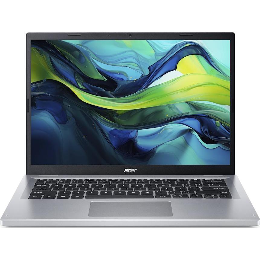 Acer Aspire Go 14 (14.02", 512 GB, 16 GB, DE, AMD Ryzen 5 7520U), Notebook, Silber