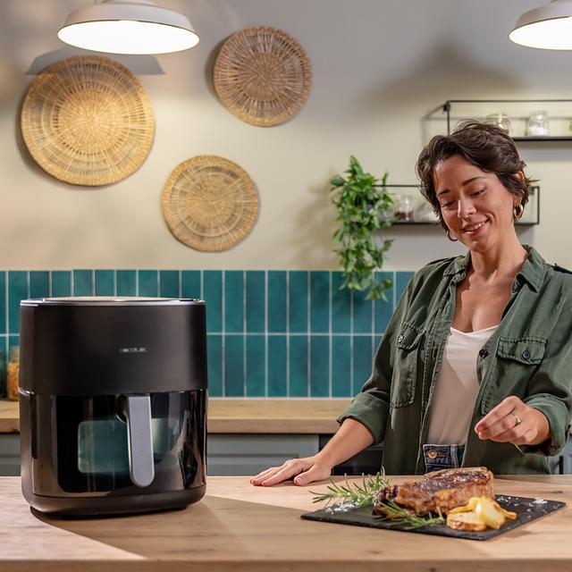 Actual product image Cecotec CecofryeGrill Duoheat 6500 Air Fryer