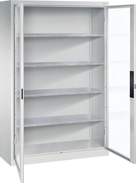 Actual product image C+P Vision panel double door cupboard (120 cm, 195 cm)