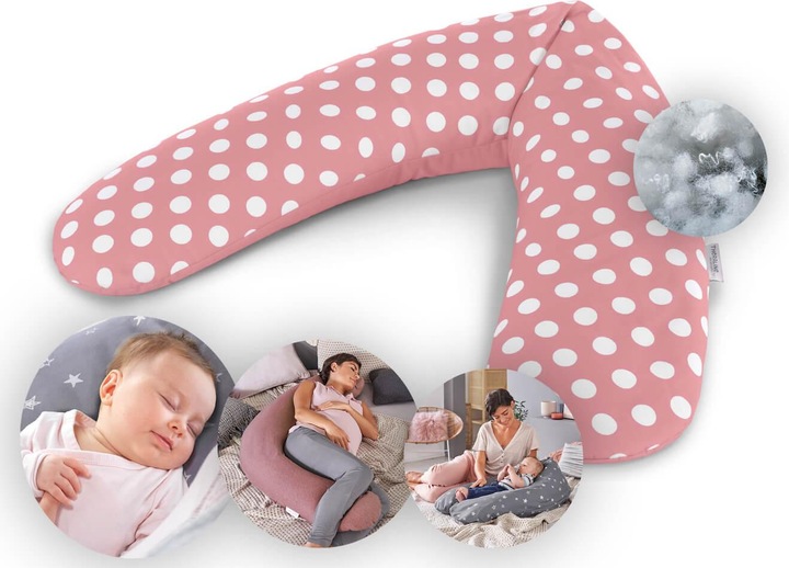 Produktbild Theraline Stillkissen "Das Original" mit Polyester Hohlfaser Füllung inkl. Bezug 190 cm (190 cm)