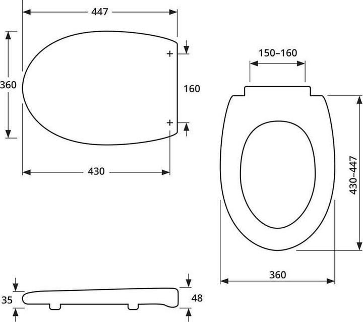 Produktbild Okko Domoletti P787 WC-Deckel