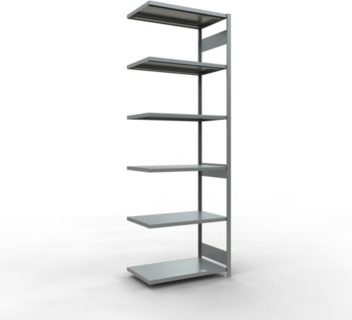 Actual product image Schulte Lagertechnik MULTIplus250 boltless add-on bay system with length bolts