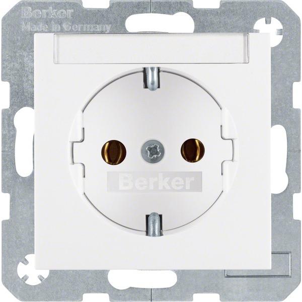 Berker, Steckdose, Schuko-Steckdose