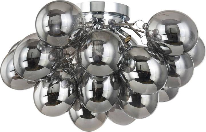 Actual product image Lucande Diborah ceiling light, smoky, Ø50cm (G9)