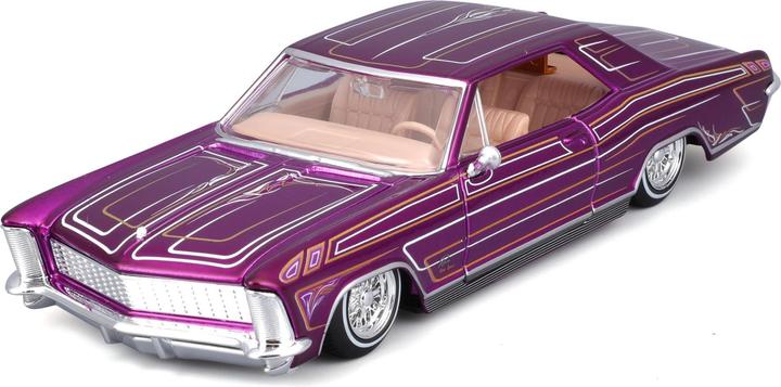 Produktbild Maisto Buick Riviera 1965 Lowrider 1/24 violett