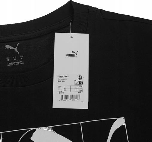Actual product image Puma GRAPHIC No.1 Logo Tee Black (L)