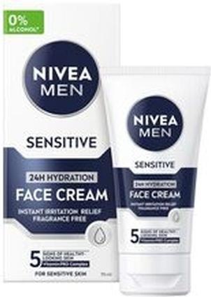 Actual product image NIVEA Moisturising cream for men Sensitive (Face Cream) 75 ml (75 ml)