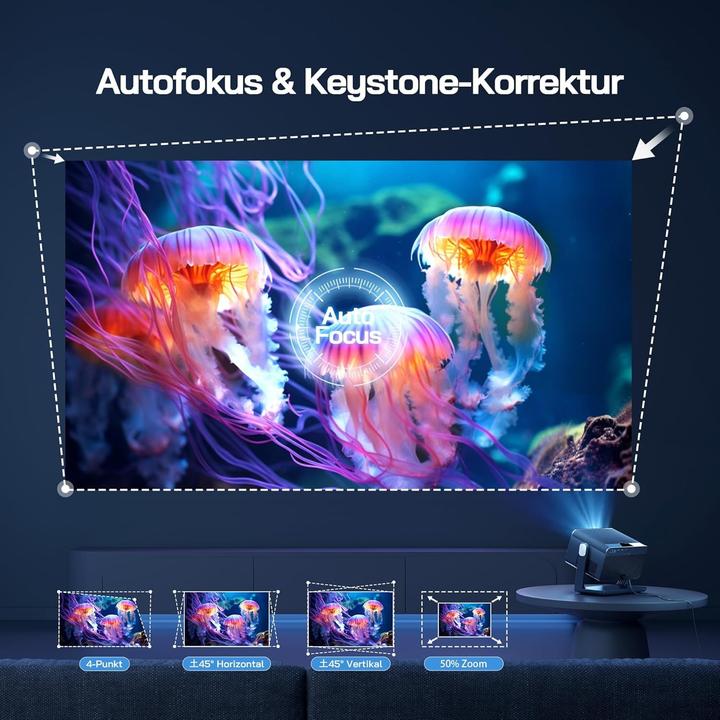 Produktbild Wolfang Proiettore Smart 4K (4K, 900 lm)
