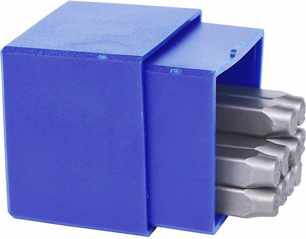 Actual product image KS Tools Numbers embossing stamp set