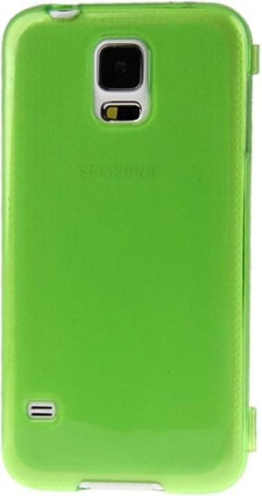 Produktbild König Design Handyhülle Flip Quer für Handy Samsung Galaxy S5 / S5 Neo Grün (Samsung Galaxy S5, Samsung Galaxy S5 Neo)