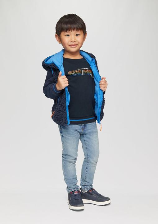 Produktbild s.Oliver Sweatshirt Wärmendes Sweatshirt aus Baumwollmix (92, 98)