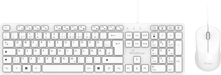 Actual product image MediaRange Keyboard and mouse set MROS276 (DE, Cable)