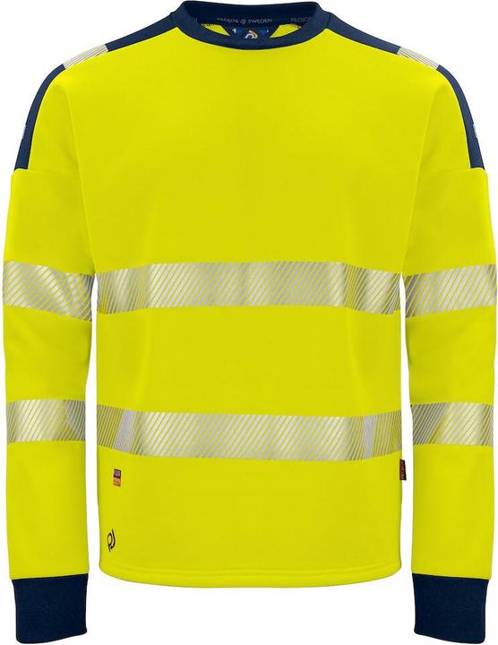 Actual product image Projob 6108 SWEATSHIRT BICOLORE EN ISO 20471 CLASSE 3/2 (XL)