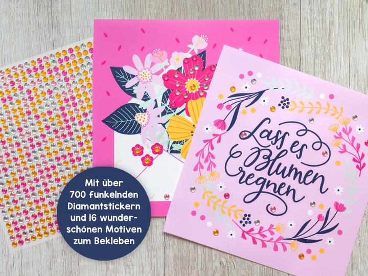 Produktbild Stickerbuch - Love to Sparkle (Flower) (700 Sticker)
