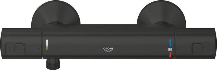 Image du produit Grohe Precision Start QuickFix Robinet thermostatique pour douche, noir mat