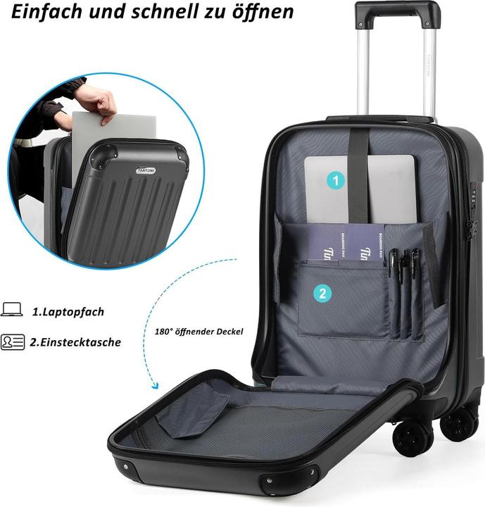 Produktbild Tan.Tomi Handgepäckkoffer mit Laptopfach (43 l)