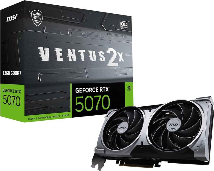 MSI GeForce RTX 5070 VENTUS 2X OC (12 GB, GDDR7)