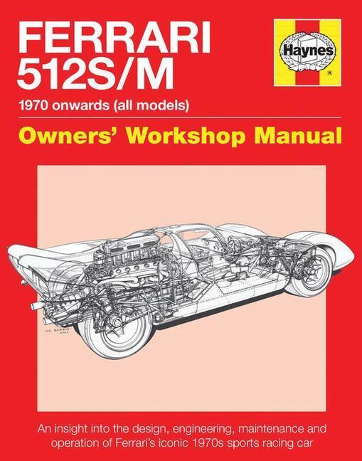Produktbild Ferrari 512 S/M Manual (Englisch, 2016)