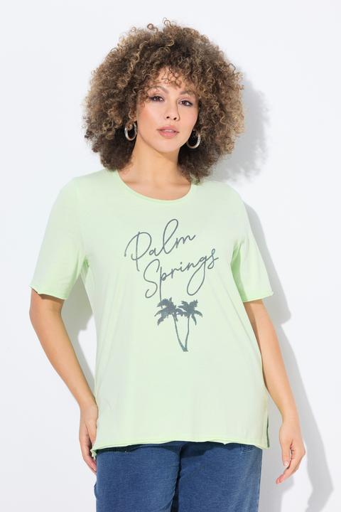Produktbild Ulla Popken T-Shirt, Palm Springs, Classic, Rundhals, Halbarm (58)