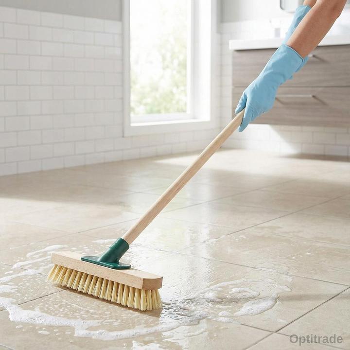 Productafbeelding Ultra Clean Schrobborstel met houten steel (1 Pcs.)