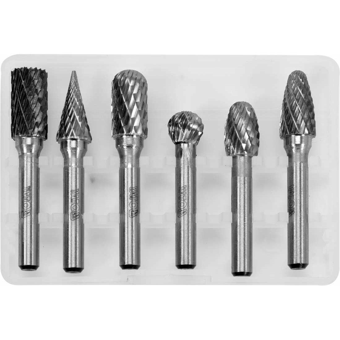 Yato, Fräser, Frezy Trzpieniowe Do Metalu 6szt. Premium