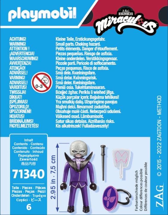 Produktbild Playmobil Hawk Moth (71340, Playmobil Miraculous)