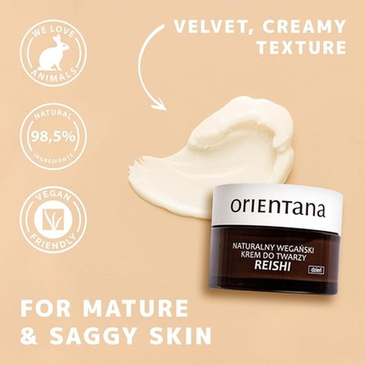Actual product image Orientana Natural Vegan Reishi (50 ml, Day cream)