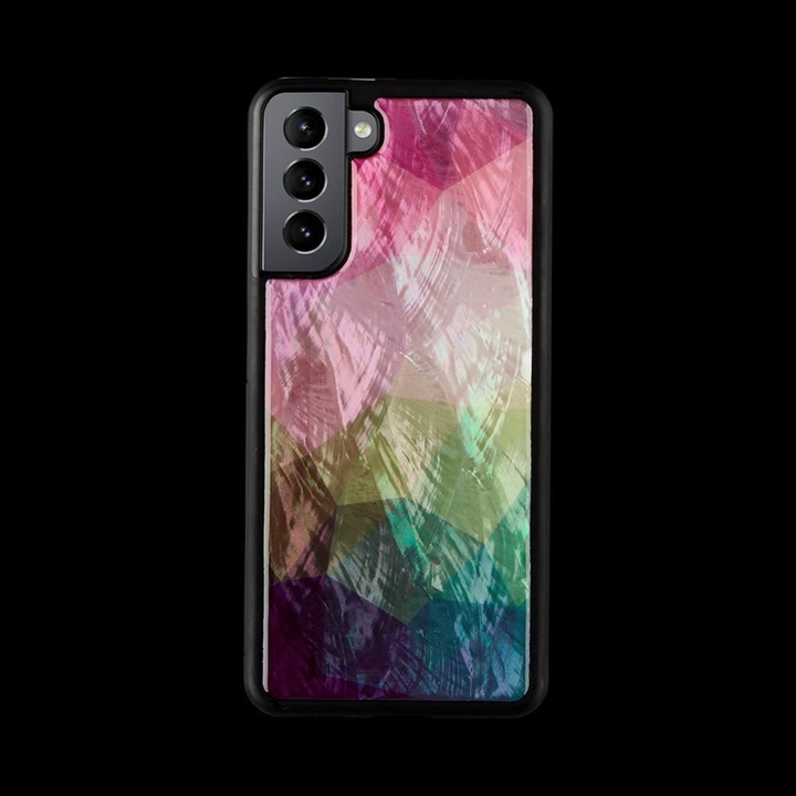Produktbild Ikins case for Samsung Galaxy S21+ water flower juodas (Samsung Galaxy S21+)