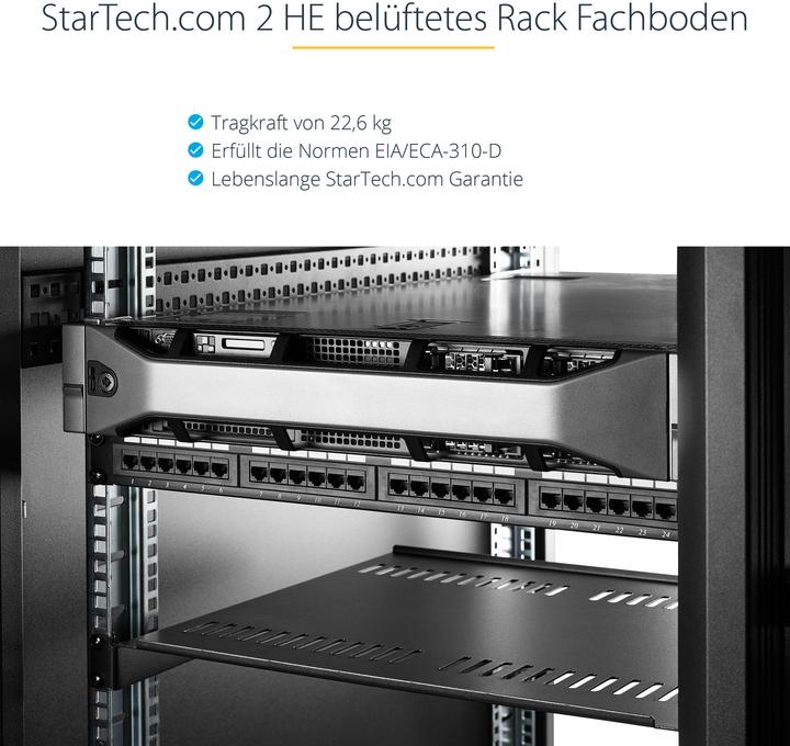 Produktbild StarTech 2U 16 RACK MOUNT SHELF