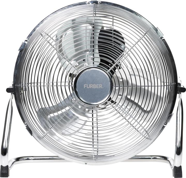 Image du produit Furber Ventilateur de sol Vayu-Industry 12" Chrome (58 dB)